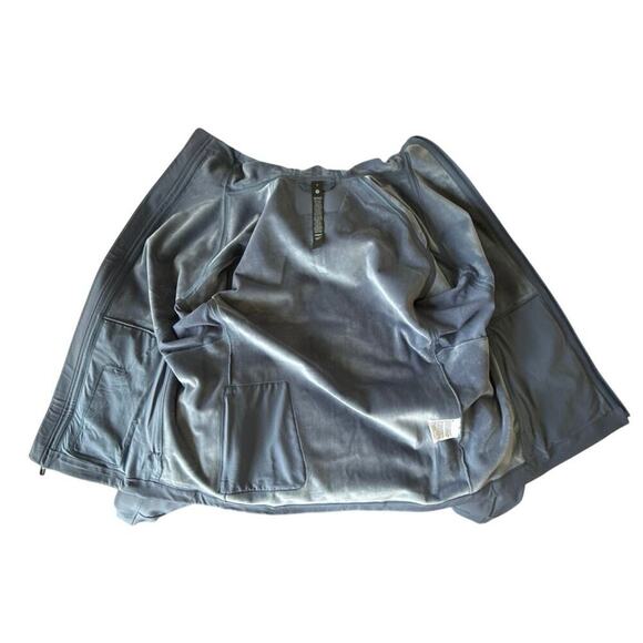 NWOT Lululemon Cross Chill Jacket Mens Size Medium in Blue Running M4AIDS - Picture 4 of 13